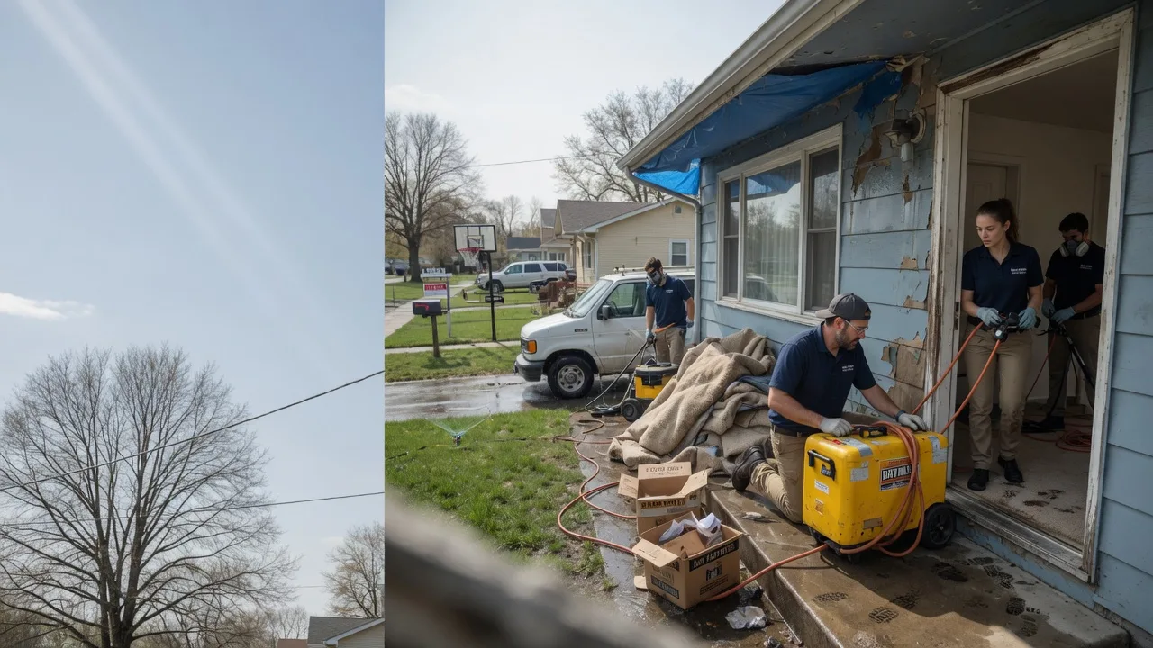 Basement Flood Cleanup in Monroe, NE near me